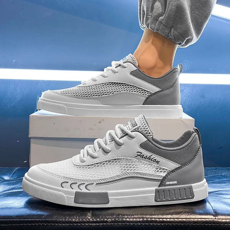 King Jinmai Slip Resistant Cushioning Abrasion Resistant Lightweight Breathable Low Top Skateboard Shoes Men's-6