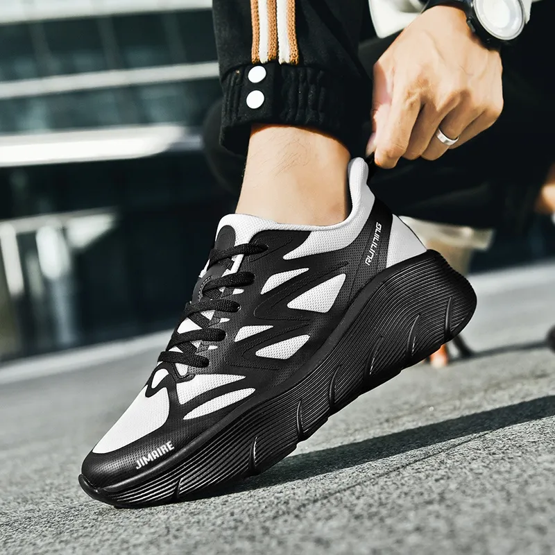 King Jinmai Slip Resistant Low Top Running Shoes Men's-3