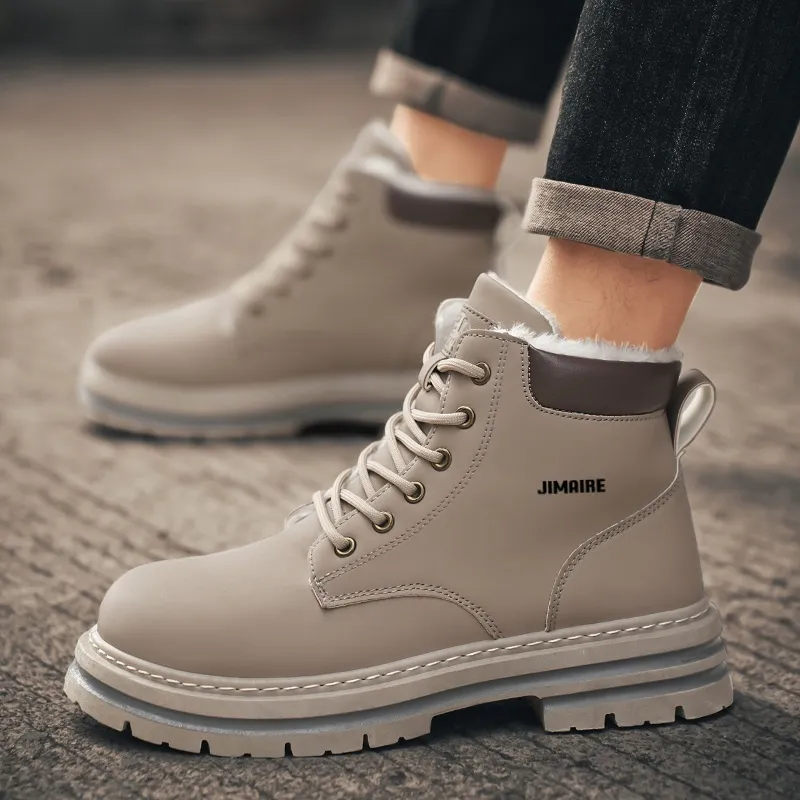 King Jinmai Crew Martin Boot Men's-12
