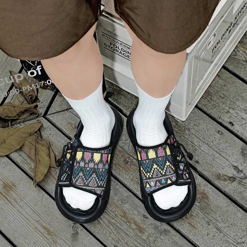 King Jinmai Slide Slippers Men-8