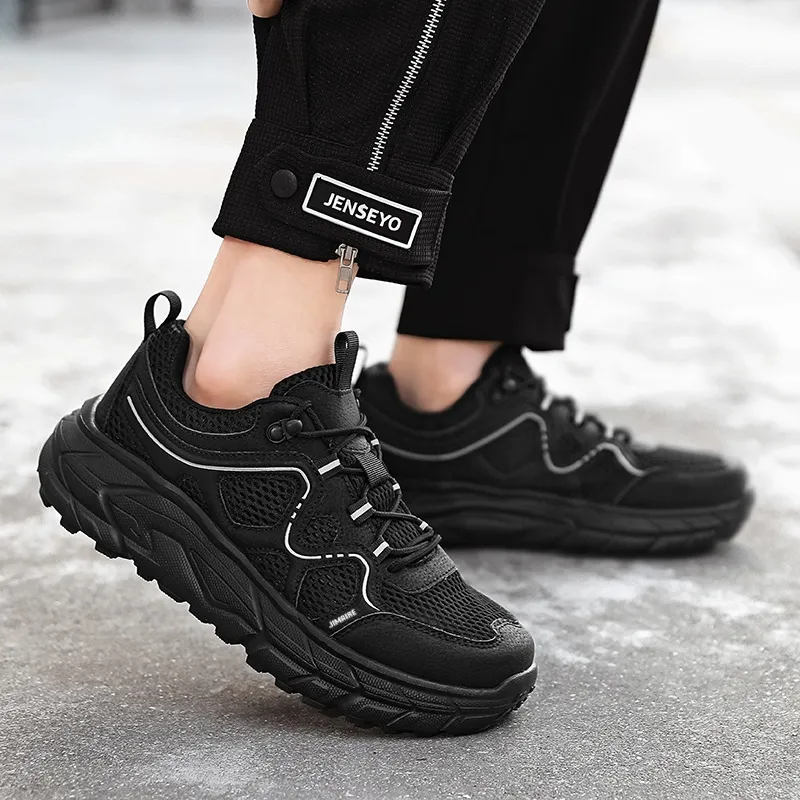 King Jinmai Shock Absorbing, Non Slip, Wear Resistant, Breathable And Lightweight Low Top Casual Shoes Men's-8