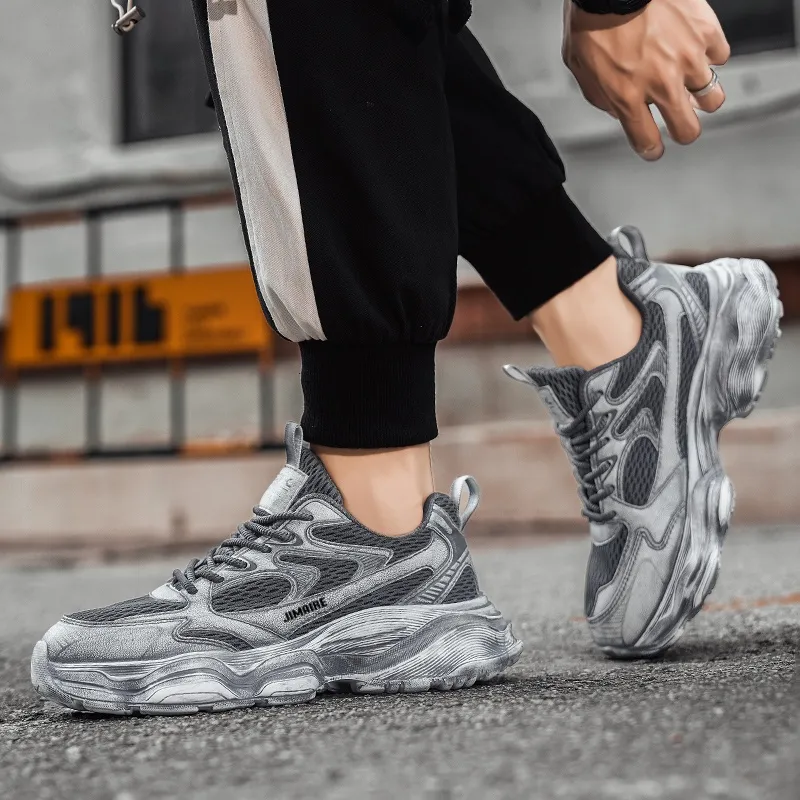 King Jinmai Low Top Chunky Sneakers Men's-9