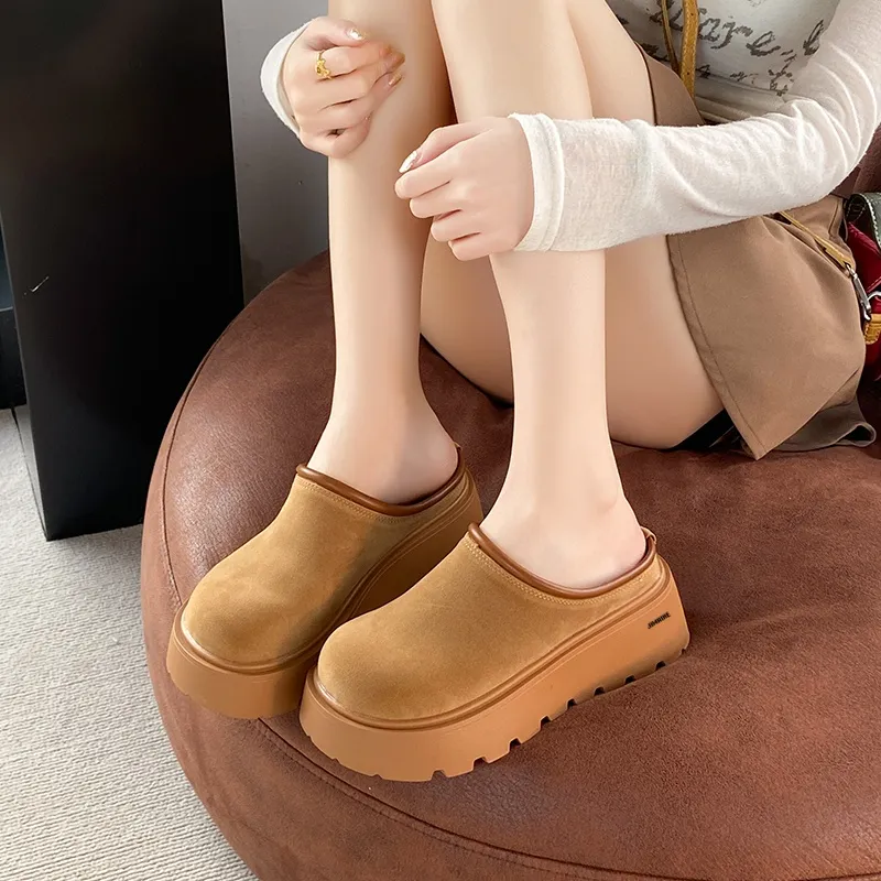 King Jinmai Rubber Sole Wrap toe Slippers Women's-8