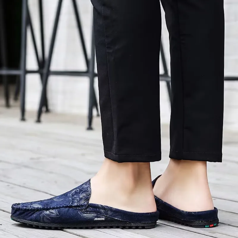 King Jinmai Slip Resistant Closed Toe Slippers Men's-13