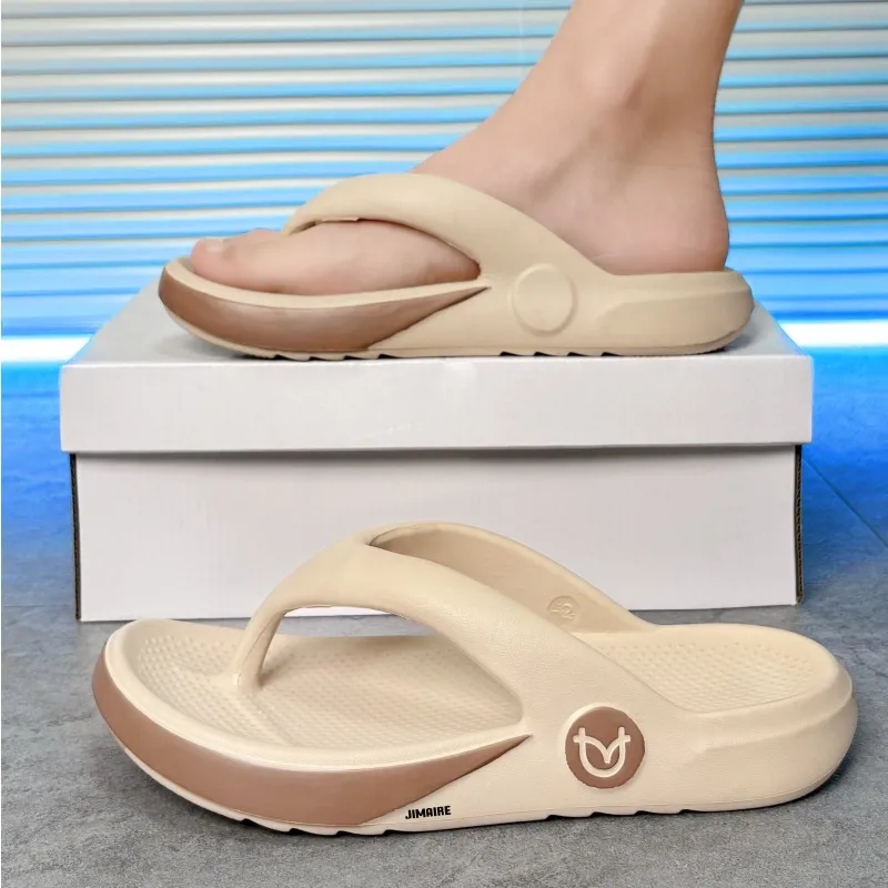 King Jinmai EVA Odor Resistant Abrasion Resistant Slip Resistant Quick Dry Antibacterial Flip Flops Men's-9