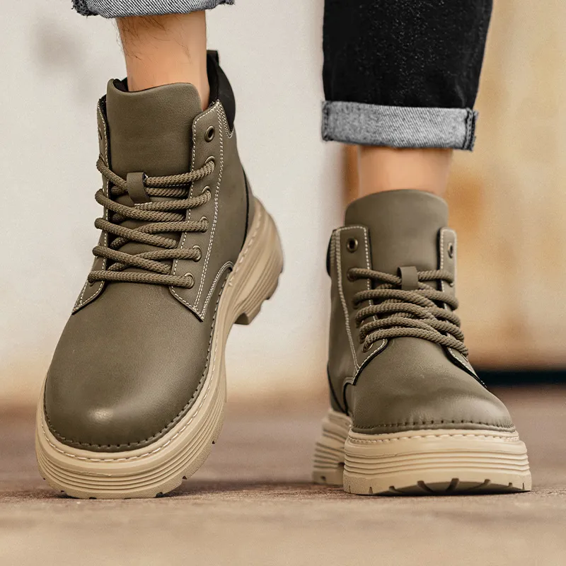 King Jinmai Crew Martin Boot Men's-10
