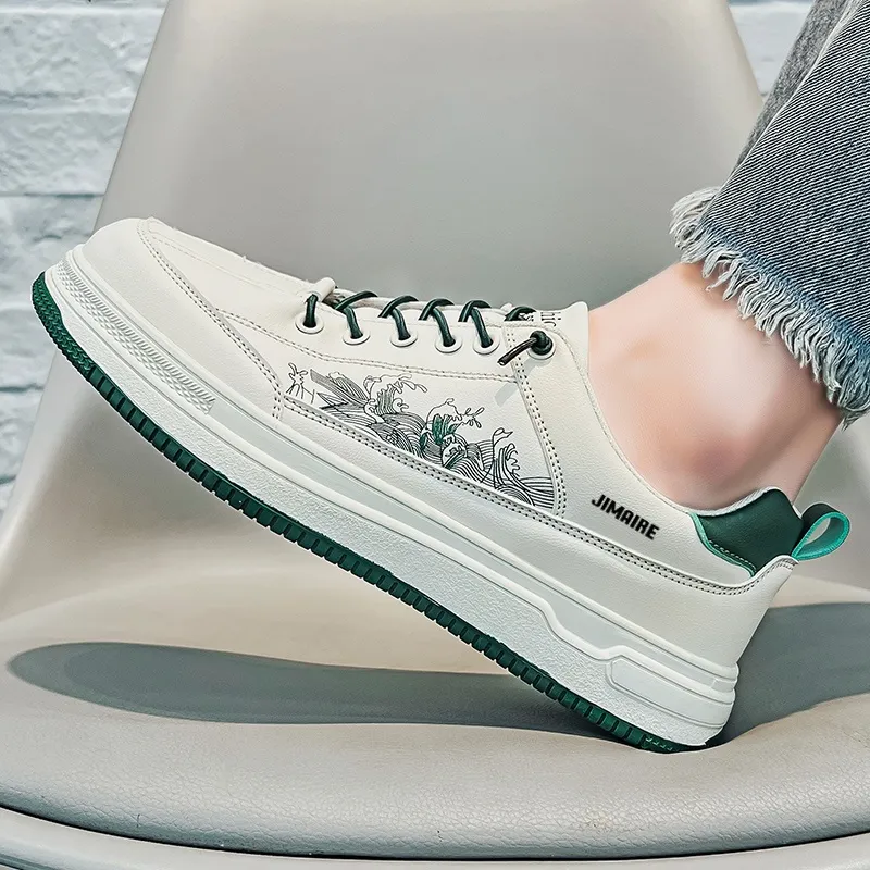 King Jinmai Slip Resistant Low Top Skateboard Shoes Men's-6