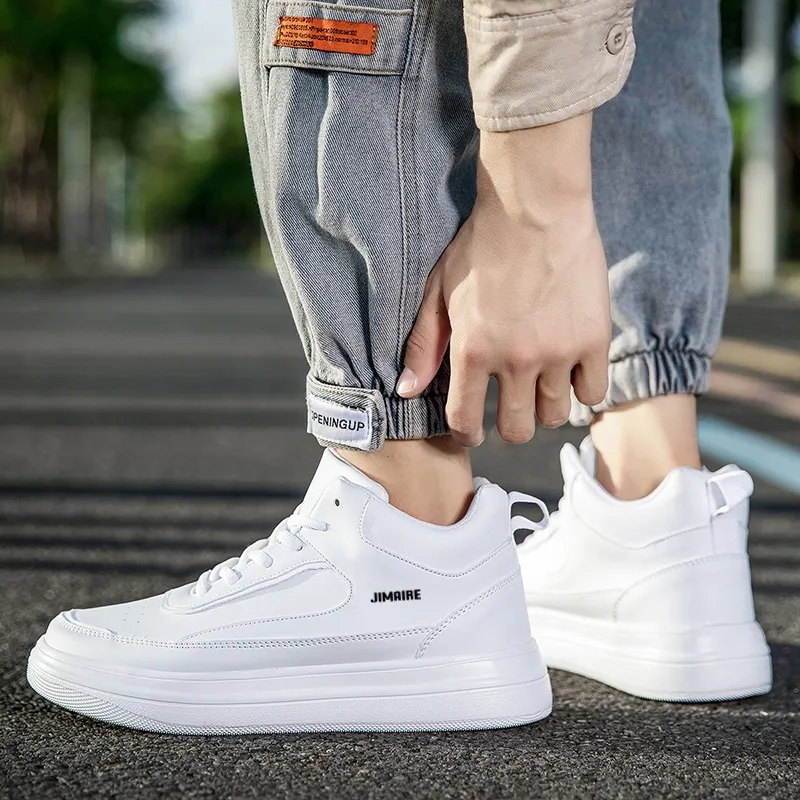 King Jinmai Slip Resistant Mid Top Skateboard Shoes Men's-3