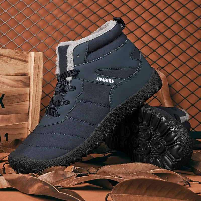 King Jinmai Short Snow Boots Men's-9