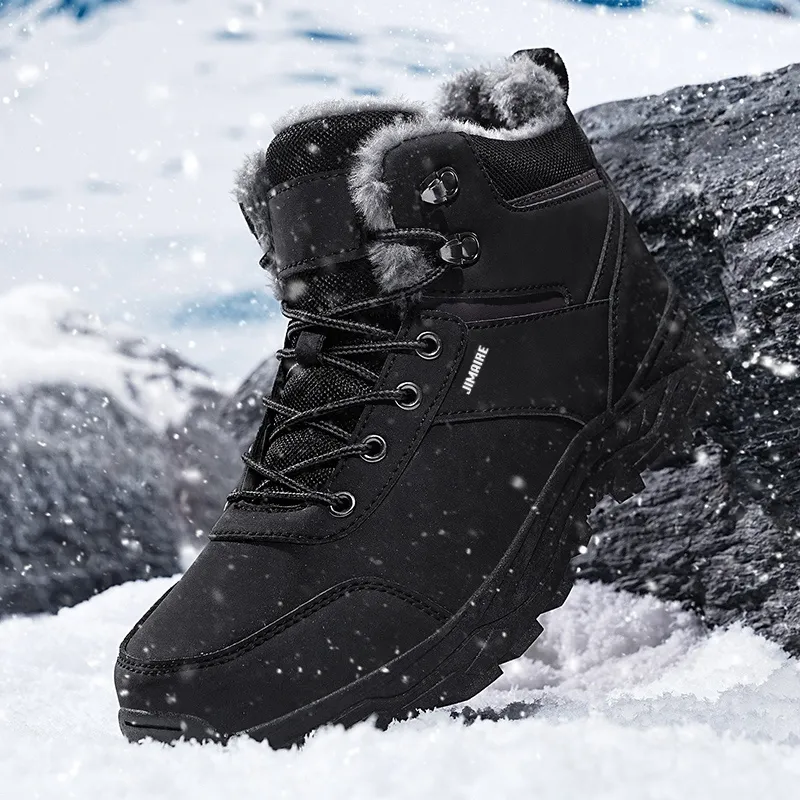 King Jinmai Short Snow Boots Men's-1
