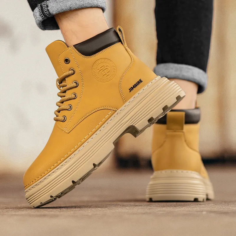 King Jinmai Crew Martin Boot Men's-3
