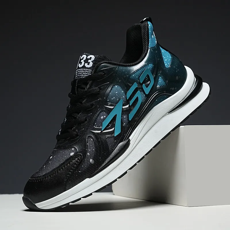 King Jinmai Cushioned Anti Slip Wear Resistant Breathable Lightweight Low Top Casual Shoes Men's-11