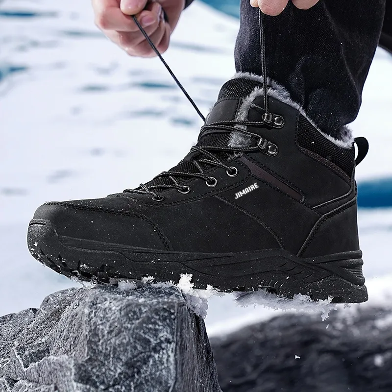 King Jinmai Short Snow Boots Men's-3