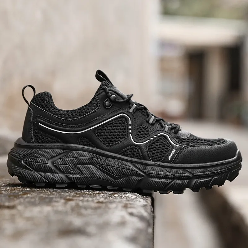 King Jinmai Shock Absorbing, Non Slip, Wear Resistant, Breathable And Lightweight Low Top Casual Shoes Men's-6