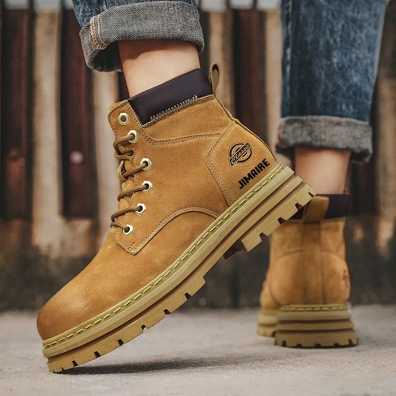 King Jinmai Short Martin Boot Men's-2
