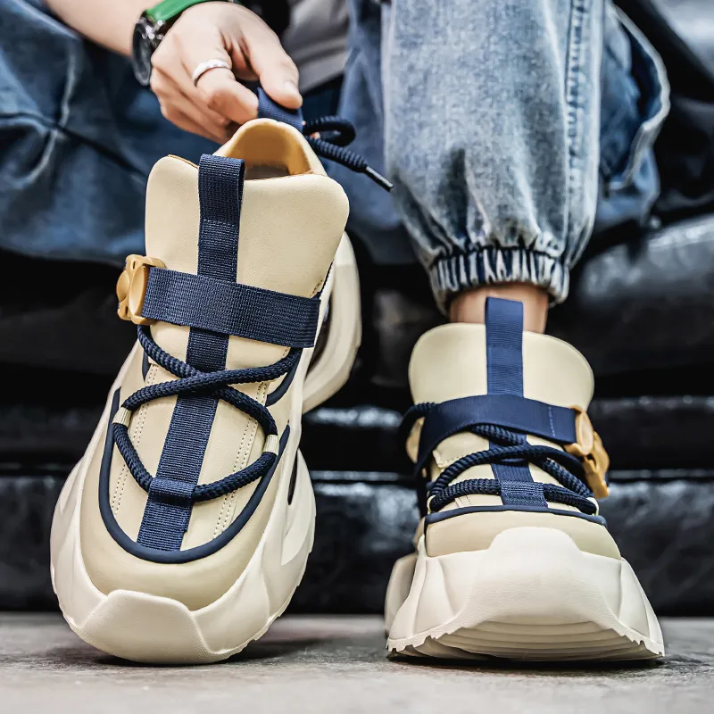 King Jinmai Low Top Chunky Sneakers Men's-9