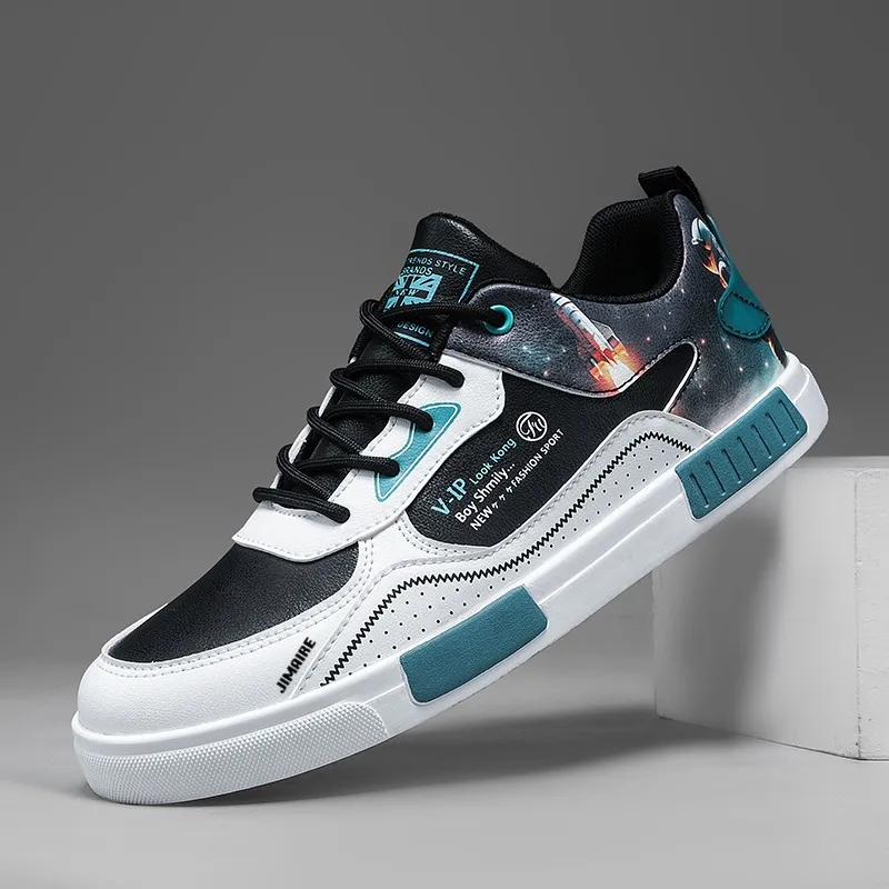 King Jinmai Slip-Resistant Low-Top Skateboard Shoes Men's-3