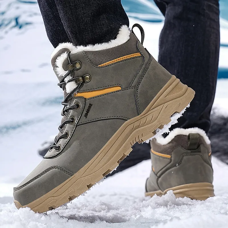 King Jinmai Short Snow Boots Men's-6
