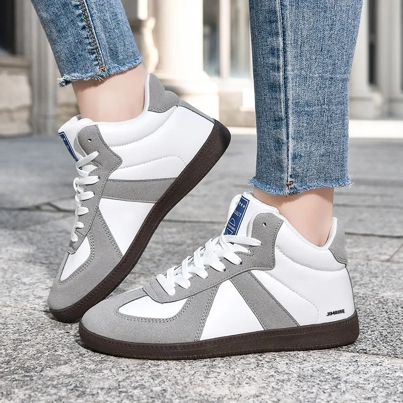 King Jinmai Slip Resistant High Top Skateboard Shoes Unisex-4