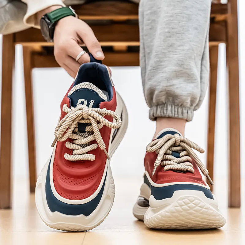 King Jinmai Wear resistant And Waterproof Low Top Casual Shoes Men's-15