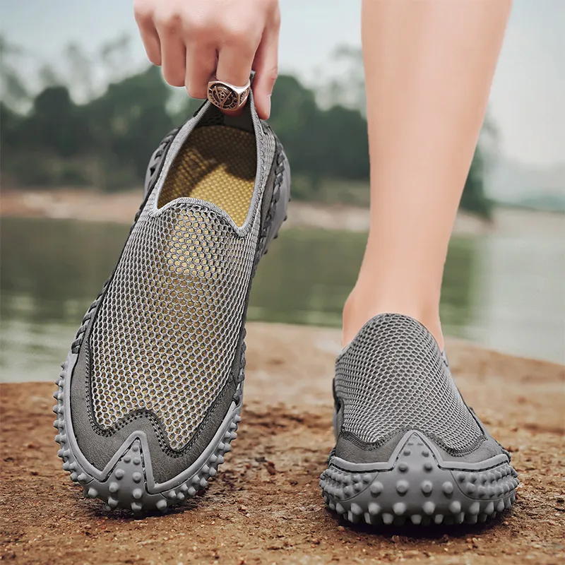 King Jinmai Shock Absorbing, Non Slip, Wear Resistant, Breathable And Lightweight Low Top Casual Shoes Men's-2
