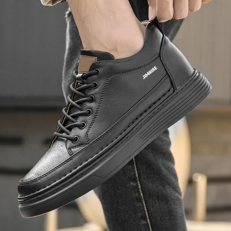 King Jinmai Slip Resistant Water Resistant Low Top Skateboard Shoes Men's-10