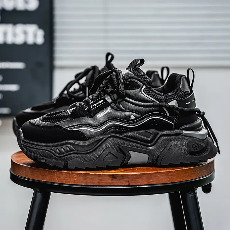 King Jinmai Low Top Chunky Sneakers Men's-1