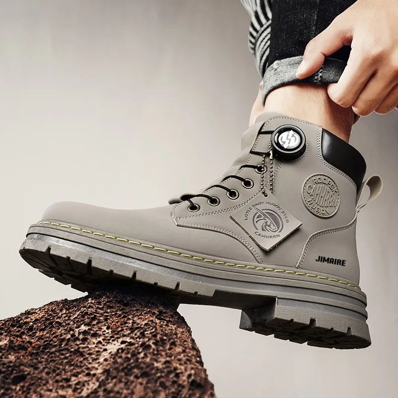 King Jinmai Short Martin Boot Men's-7