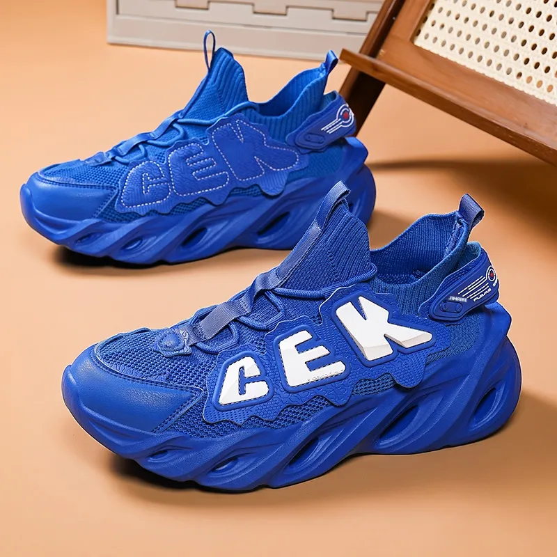 King Jinmai Cushioning Anti Slip Wear Resistant Breathable Supportive Lightweight Mid Top Casual Shoes Unisex-2