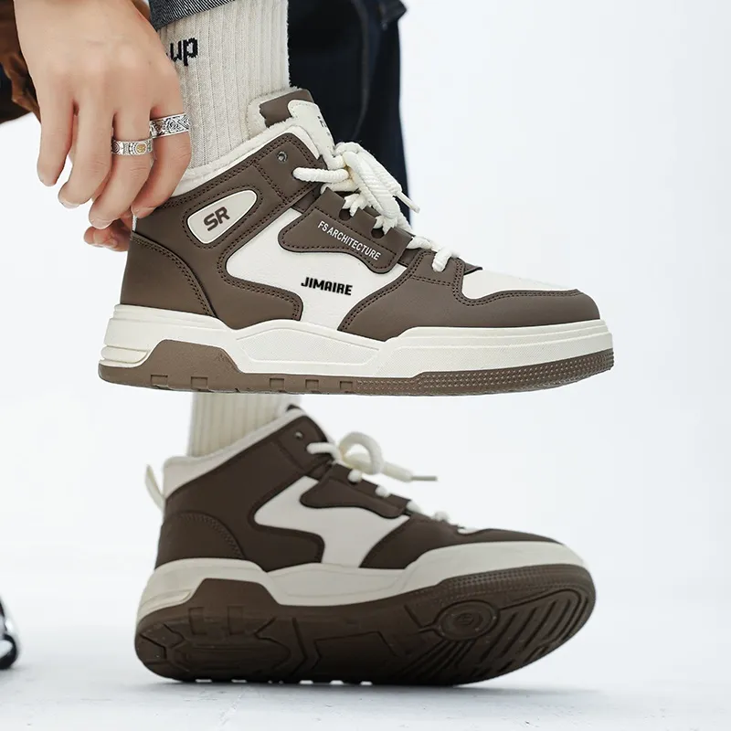 King Jinmai High Top Skateboard Shoes Men's-9