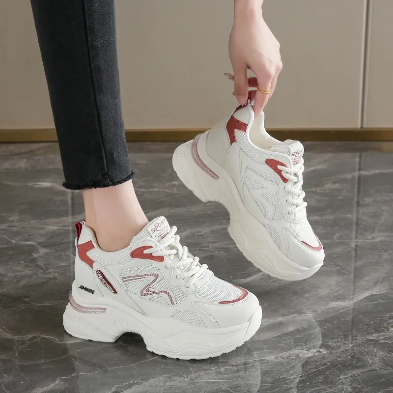 King Jinmai Low-Top Chunky Sneakers Women's-8