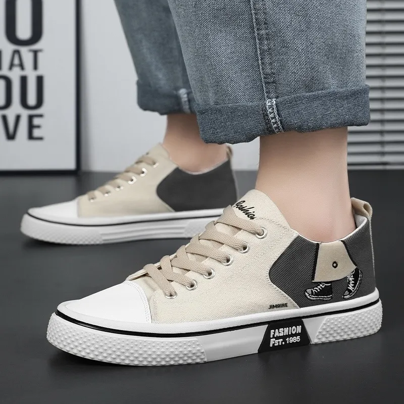 King Jinmai Slip Resistant Lightweight Breathable Low Top Skateboard Shoes Men's-8