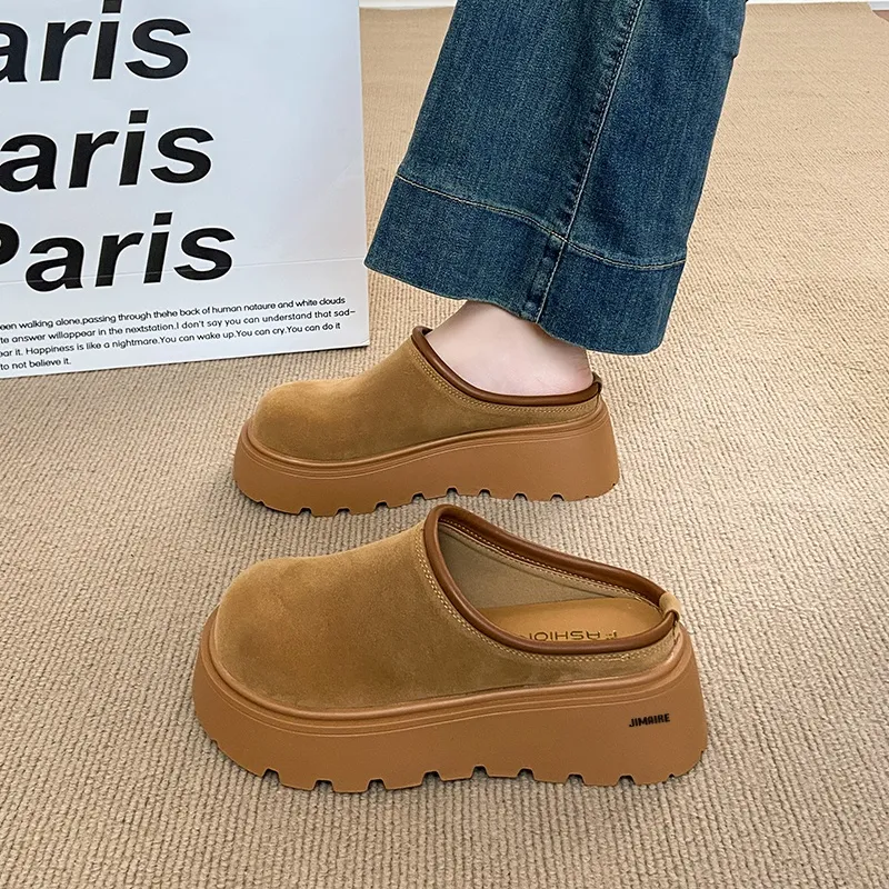 King Jinmai Rubber Sole Wrap toe Slippers Women's-9