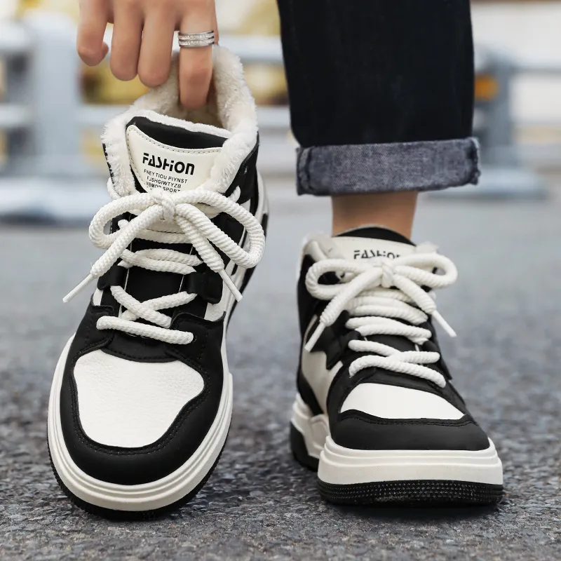 King Jinmai High Top Skateboard Shoes Men's-5