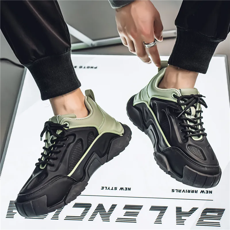 King Jinmai Low-Top Chunky Sneakers Men's-9