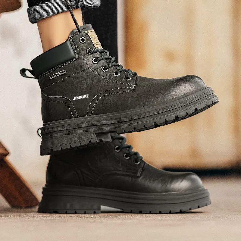 King Jinmai Short Martin Boot Men's-12