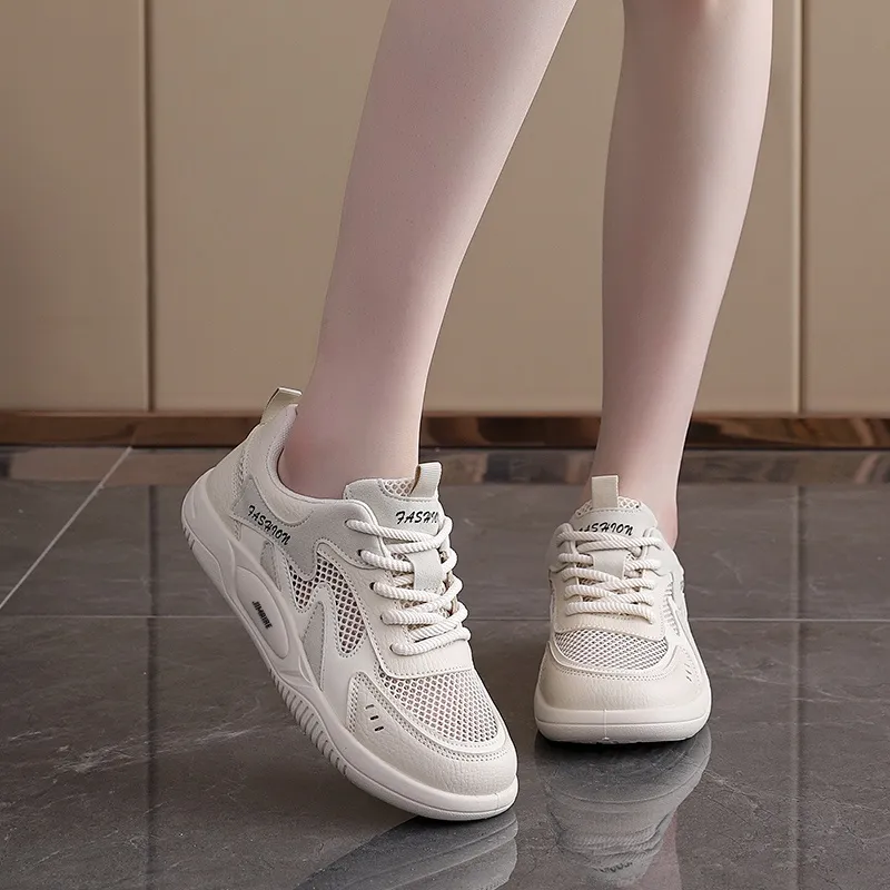 King Jinmai Slip Resistant, Abrasion Resistant, Lightweight, Breathable Low Top Casual Shoes Women's-5