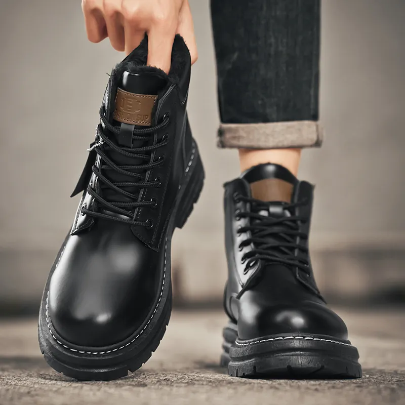 King Jinmai Crew Martin Boot Men's-7