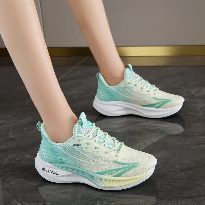 King Jinmai Breathable Lightweight Rebound Low Top Casual Shoes Women's-4