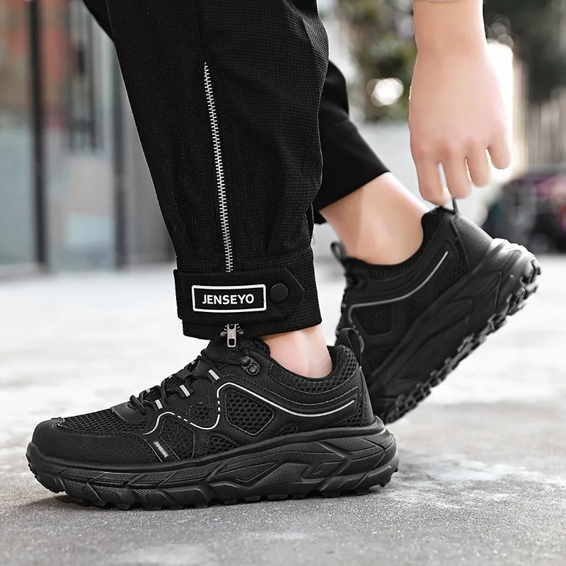 King Jinmai Shock Absorbing, Non Slip, Wear Resistant, Breathable And Lightweight Low Top Casual Shoes Men's-9