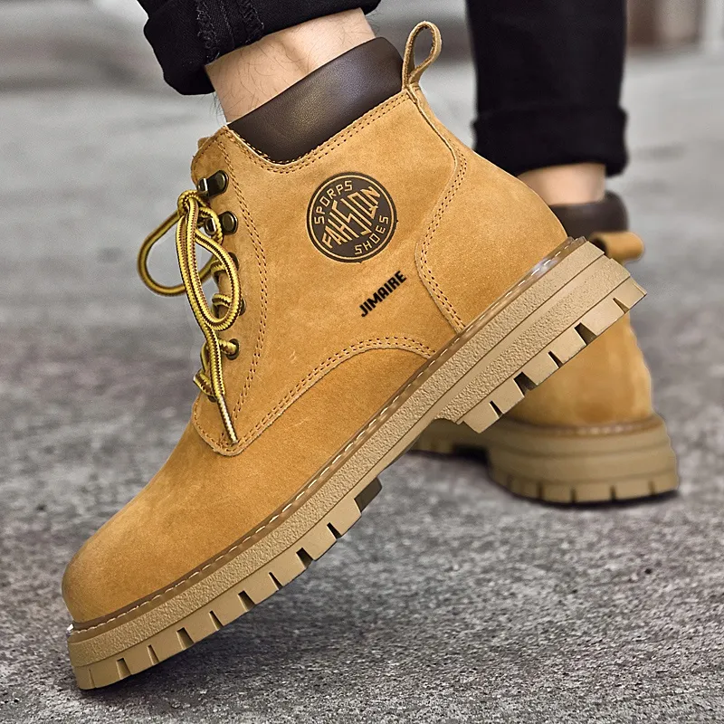 King Jinmai Crew Martin Boot Unisex-4