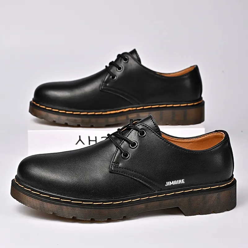 King Jinmai Low-Top Casual Shoes Unisex Black-8