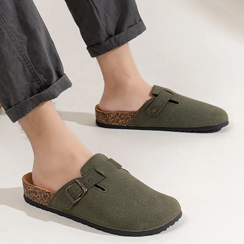 King Jinmai EVA Slip Resistant Closed Toe Slippers Unisex-19