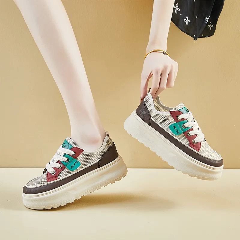 King Jinmai Slip Resistant Cushioning Abrasion Resistant Lightweight Breathable Low Top Skateboard Shoes Women's-4