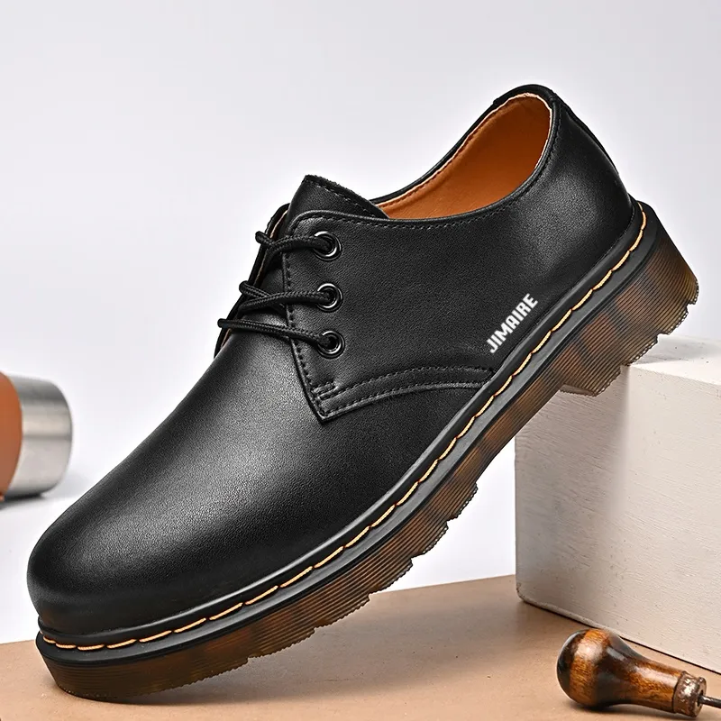 King Jinmai Low-Top Casual Shoes Unisex Black-7