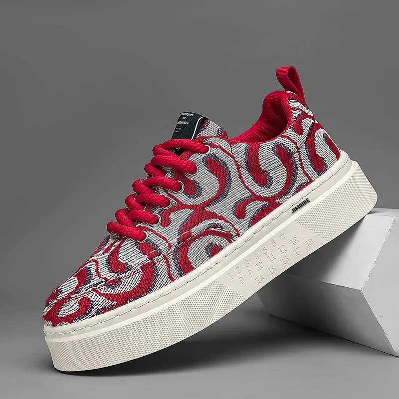 King Jinmai Slip Resistant Cushioning Abrasion Resistant Lightweight Breathable Low Top Skateboard Shoes Men's-3