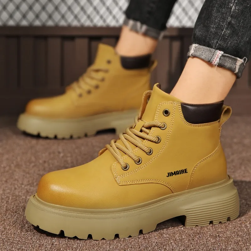 King Jinmai Crew Martin Boot Men's-6
