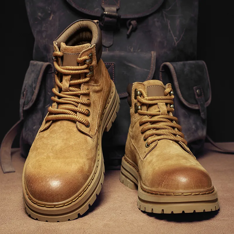 King Jinmai Crew Martin Boot Men's-2