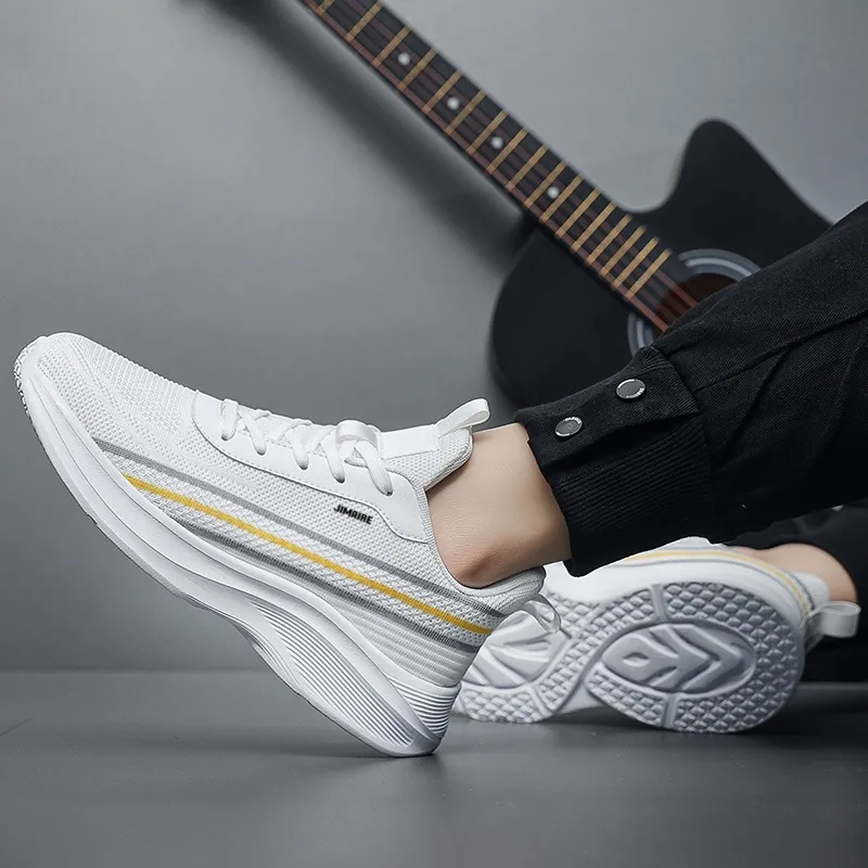 King Jinmai Cushioning Slip Resistant Abrasion Resistant Breathable Low Top Casual Shoes Men's-6