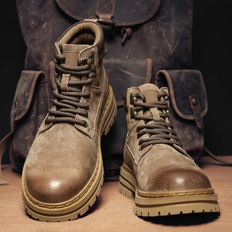 King Jinmai Crew Martin Boot Men's-7